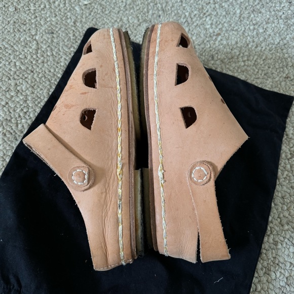 Hender Scheme Crocs Mip-18 Size 1 Vachetta Clog - Picture 3 of 11